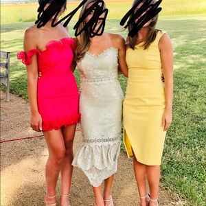 V. Chapman Dahlia Dress Sage Green